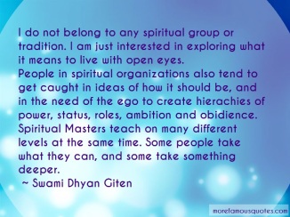 Giten quote card + Spiritual organisations (Famousquotes)